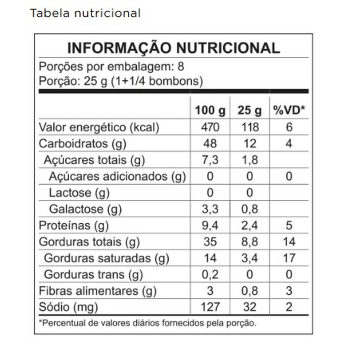 LATA BOMBOM CHOCOLATE BRANCO 200GR HAOMA - Imagem 2