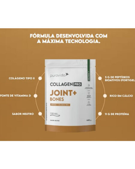 COLLAGEN PRO JOINT BONES 540G PURAVIDA