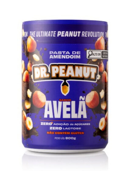 PASTA DE AMENDOIM AVELA 600G DR PEANUT