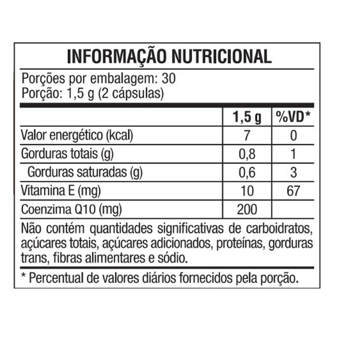 COQ10 60CAPS 100MG VITAFOR - Imagem 2