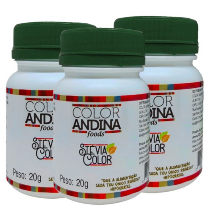 STEVIA 20G COLOR ANDINA