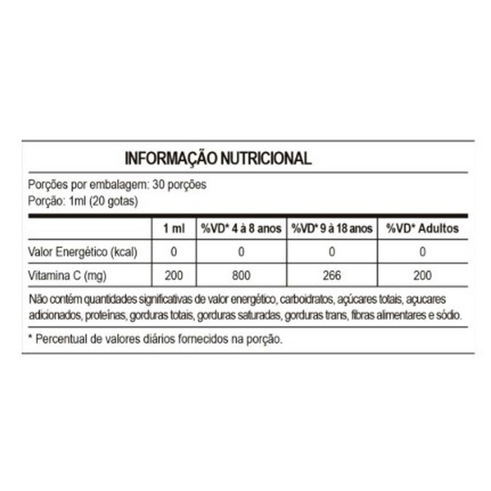 VITAMINA C 30ML MODERACAO - Imagem 2