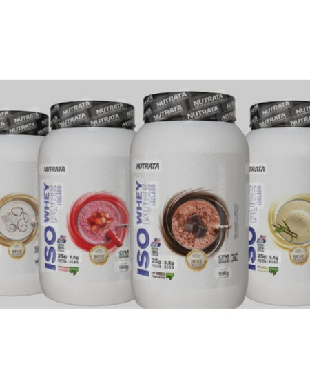 ISO WHEY CREME DE BAUNILHA 900GR NUTRATA