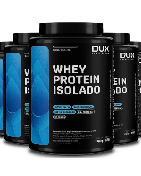 WHEY ISOLADO COOKIES 900G DUX