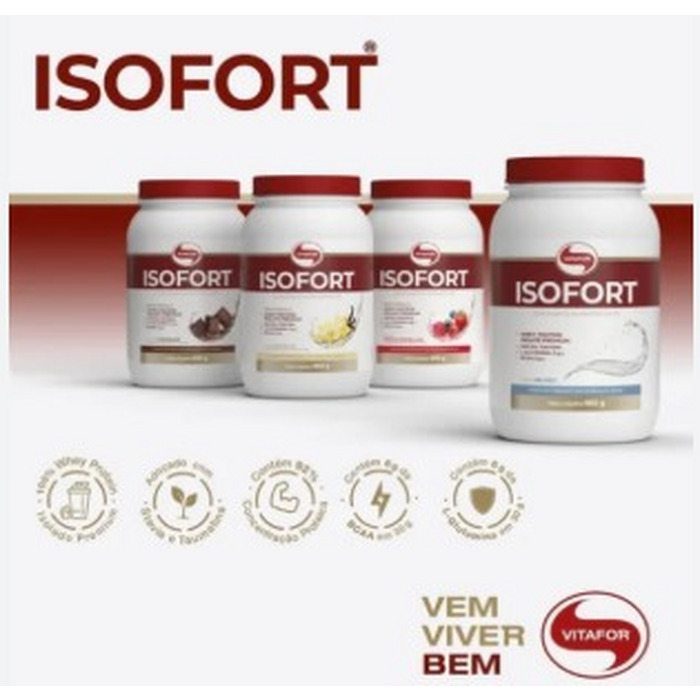 ISOFORT 900G BAUNILHA VITAFOR