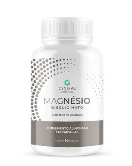 MAGNESIO BISGICINATO 60CAPS CENTRAL NUTRITION
