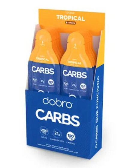 GEL CARBS TROPICAL FRESH COM CAFEINA DOBRO