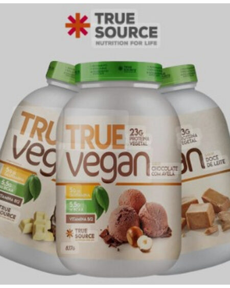 TRUE VEGAN 418GR  DOCE DE LEITE TRUE SOURCE