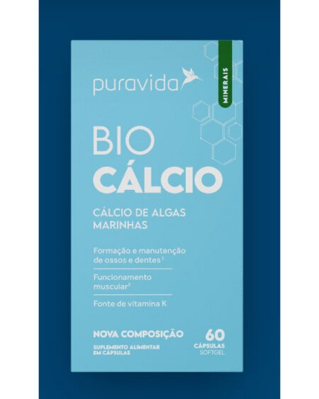 BIO CALCIO 60 CAPSULAS PURAVIDA