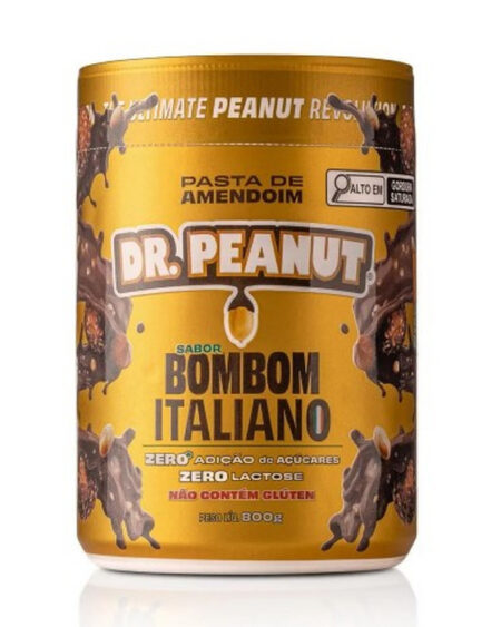 PASTA DE AMEDOIM  BOM BOM ITALINO 650G DR. PEANUT
