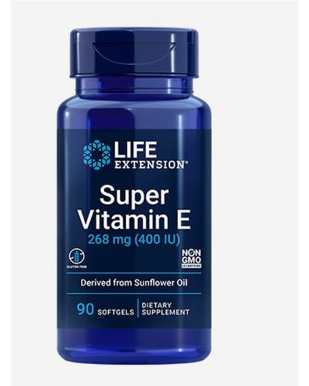 SUPER VITAMINA E 90CAPS LIFE EXTENSION
