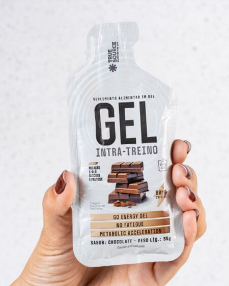 GEL INTRA TREINO CHOCOLATE COM CAFEINA TRUE SOURCE