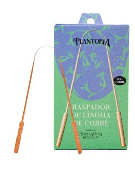 RASPADOR DE LINGUA DE COBRE PLANTOPIA