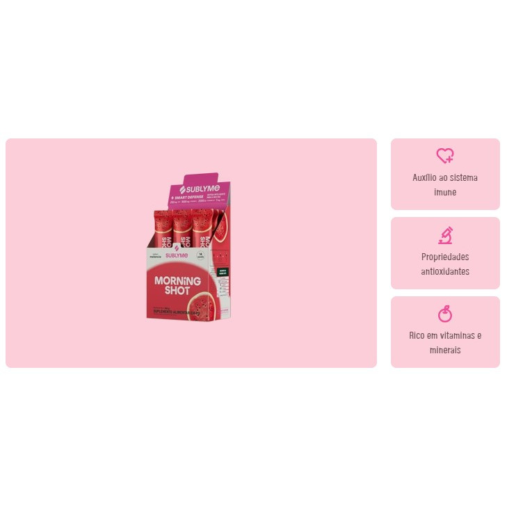 Morning Shot 2.0 Melancia Travel Size 84g