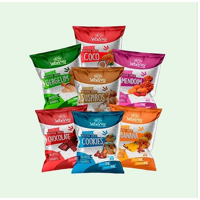 BISCOITO DE PROTEINA WHEY VIV FIT CHOCOLATE 45G