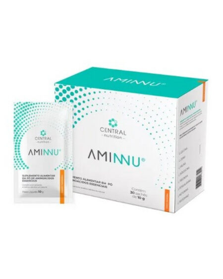 AMINNU 30 SACHES LIMAO CANTRAL NUTRITION