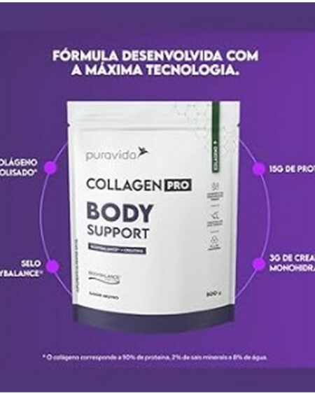 COLLAGEN PRO BODY SUPPORT 500G PURAVIDA