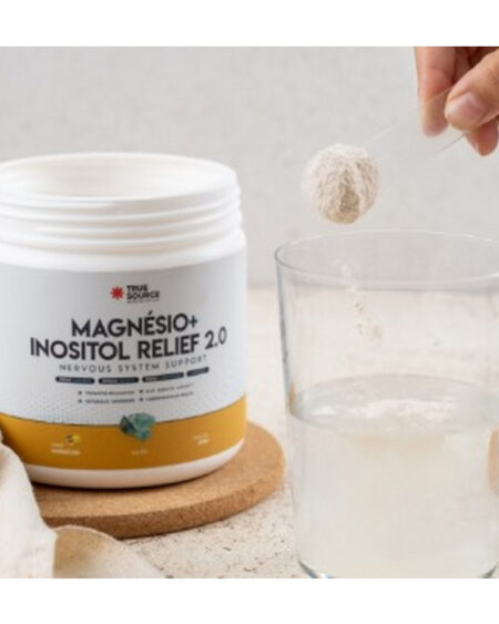 MAGNESIO INOSITOL RELIEF  MARACUJA 2 0 TRUE SOURCE 350G