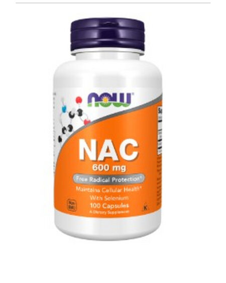 NAC 600MG  100 CAP NOW FOODS