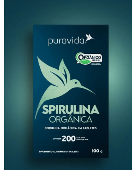 SPIRULINA 200 TABLETES PURAVIDA