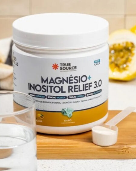 MAGNESIO INOSITOL RELIEF 3.0  MARACUJA - TRUE SOURCE 350G
