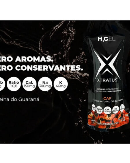 GEL H2 40CARB GUARANA COM CAFEINA XTRATUS