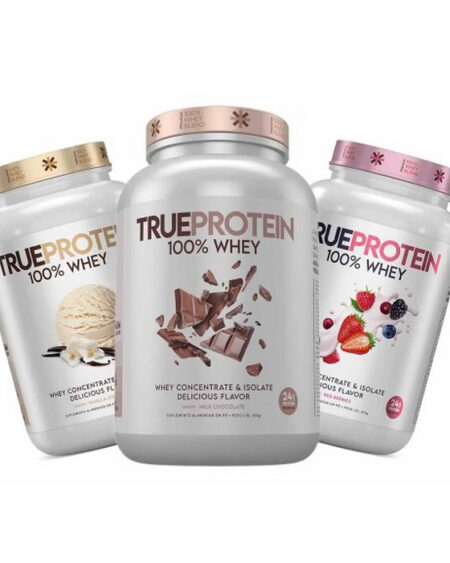 WHEY TRUE PROTEIN 100% BAUNILHA 900G TRUE SOURCE