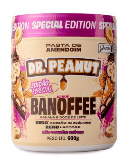PASTA DE AMENDOIM BANOFFEE 650G DR PEANUT