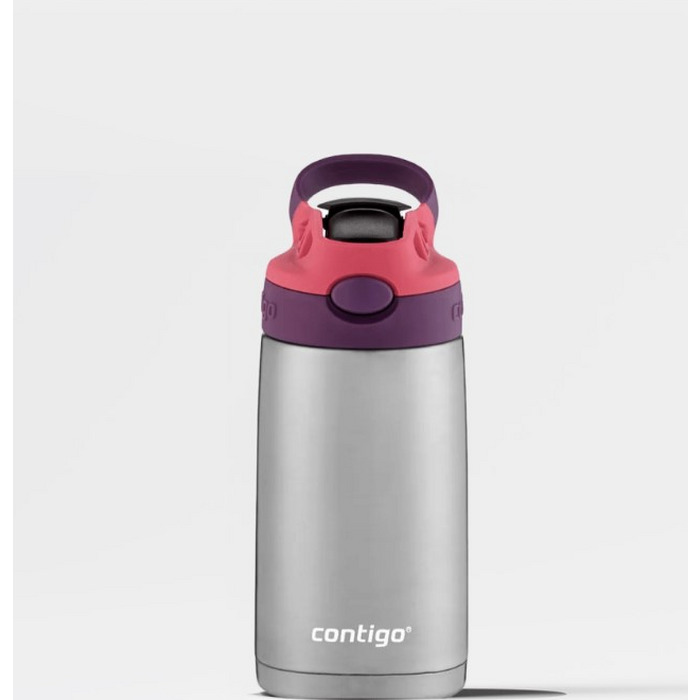 SQUEEZE AUTOSPOUT KIDS 384ML VERDE E ROSA CONTIGO