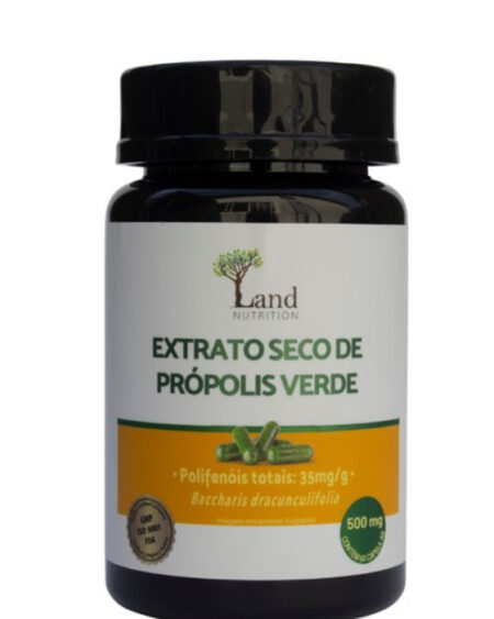 EXTRATO SECO PROPOLIS VERDE LAND NUTRITION