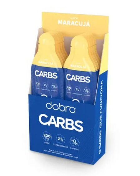 GEL CARBS MARACUJA COM CAFEINA 30G DOBRO