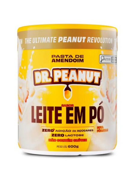 PASTA E AMENDOIM DOCE DE LEITE 600G DR PEANUT