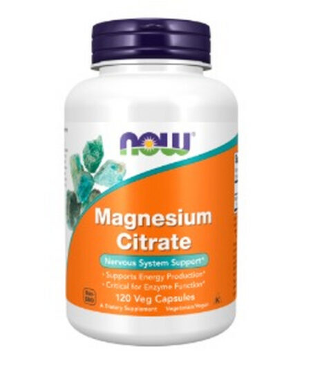 MAGNESIUM CITRATE 120CAPSULAS  NOW FOODS