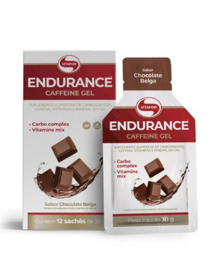 GEL ENDURANCE CAFFEINE CHOCOLATE VITAFOR