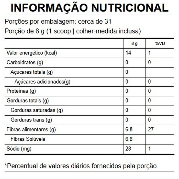 PURA FIBER 250G PURAVIDA - Imagem 2