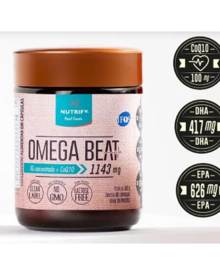 OMEGA BEAT 60CAPS NUTRIFY