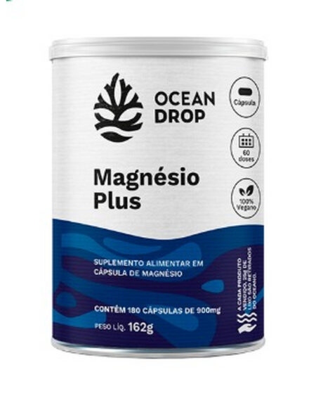 MAGNESIO PLUS 180CAPS OCEAN DROP
