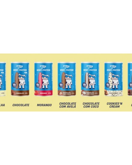 WHEY CONCENTRADO BAUNILHA 450G +MU