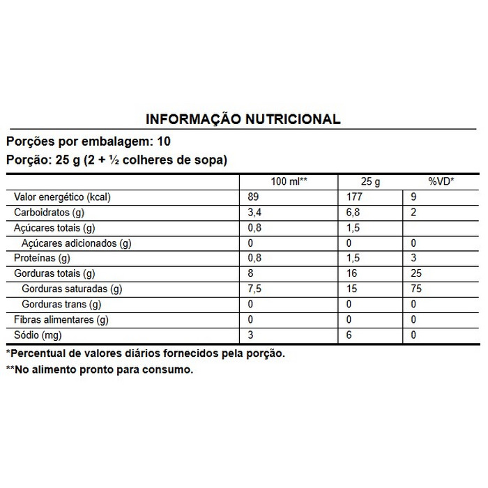 COCO CREAM 250G PURAVIDA - Imagem 2