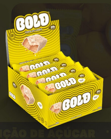 BARRA TORTA DE LIMAO 20G PROTEINA BOLD