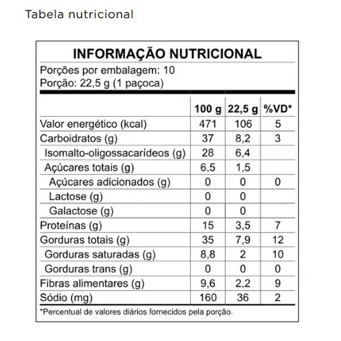 PACOCA COM COBERTURA DE CHOCOLATE 240GR LATA HAOMA - Imagem 2