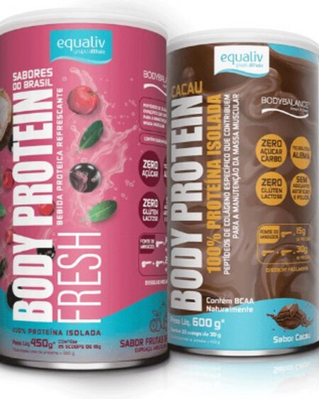 BODY PROTEIN CACAU 600G EQUALIV