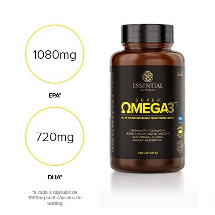 SUPER OMEGA 3 180CAPS ESSENTIAL