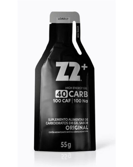 NEW Z2 40G CARBO CAFEINA PRETO BAUNILHA Z2 FOODS