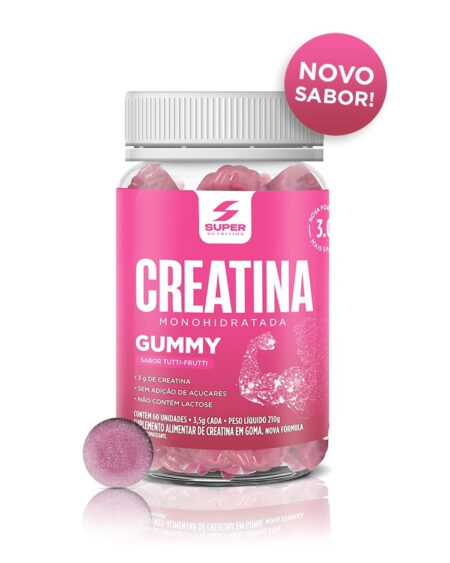 CREATINA GUMMY TUTTI FRUTTI SUPER NUTRITION