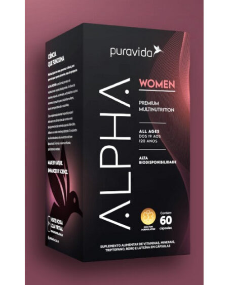 ALPHA WOMEN 60 CAPSULAS PURAVIDA
