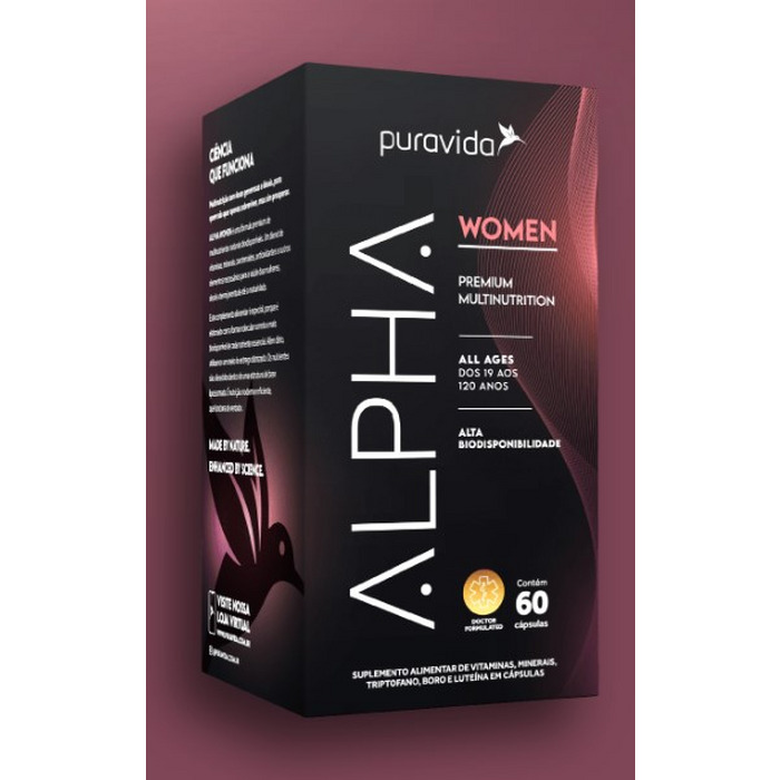 ALPHA WOMEN 60 CAPSULAS PURAVIDA