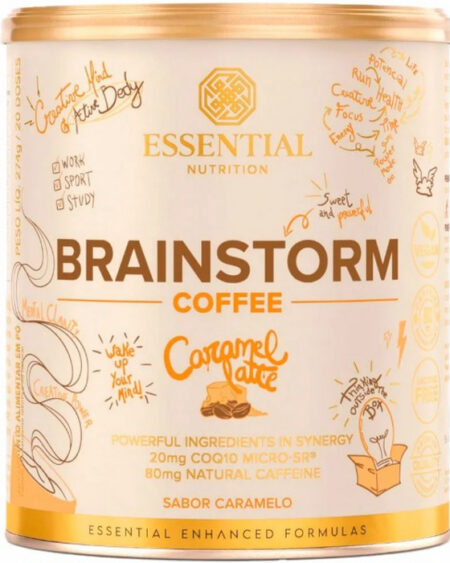 BRAINSTORM COFFE CARAMELO 224G ESSENTIAL