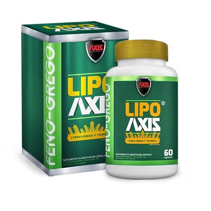 LIPO AXIS FENO GREGO 60 CAPS AXIS