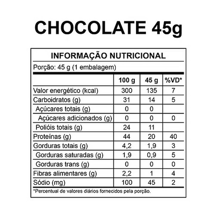 BISCOITO DE PROTEINA WHEY VIV FIT CHOCOLATE 45G - Imagem 2